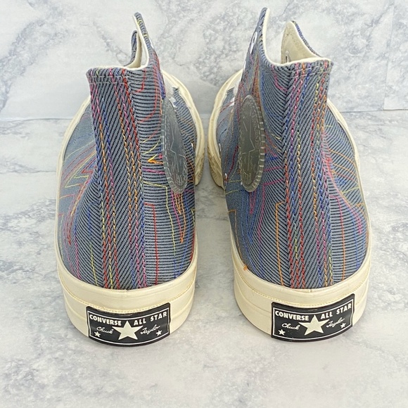 Converse All Star Chuck 70 Hi Black Cool Grey 6.5 - Picture 10 of 11